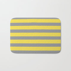 2021 Pantone Stripes Bath Mat