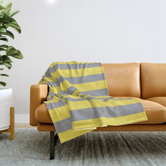 2021 Pantone Stripes Throw Blanket