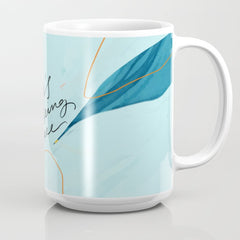 "Here's To Being Free." Coffee Mug