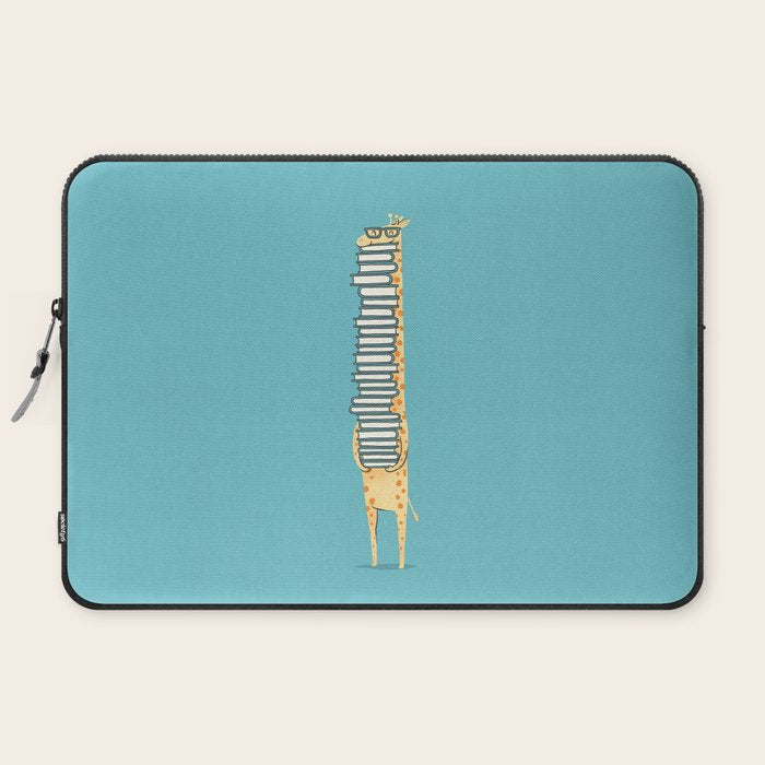 A Book Lover (blue) Laptop Sleeve