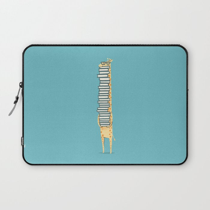 A Book Lover (blue) Laptop Sleeve
