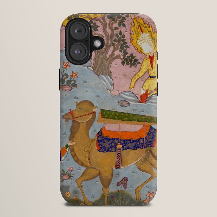 "Coffin of Imam 'Ali", Folio from a Falnama (The Book of Omens) of Ja'far al-Sadiq iPhone Case