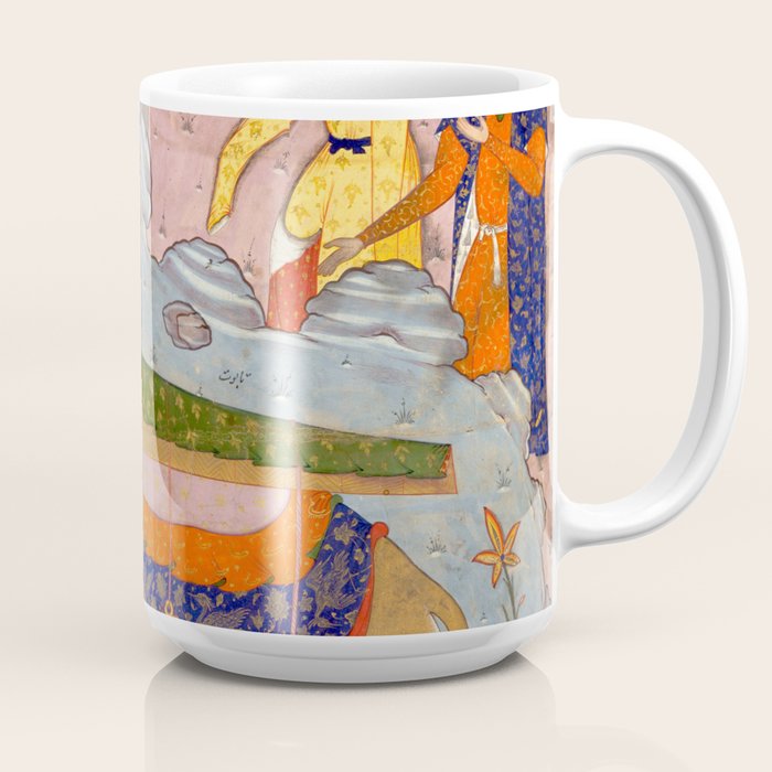 "Coffin of Imam 'Ali", Folio from a Falnama (The Book of Omens) of Ja'far al-Sadiq Coffee Mug