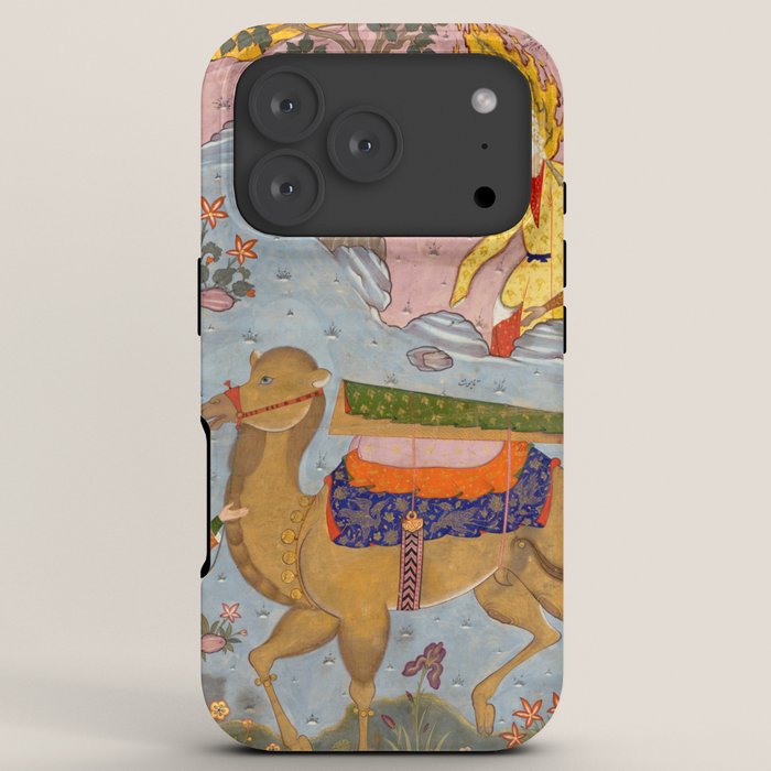 "Coffin of Imam 'Ali", Folio from a Falnama (The Book of Omens) of Ja'far al-Sadiq iPhone Case