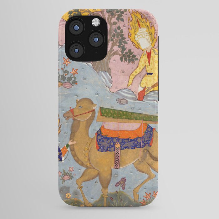 "Coffin of Imam 'Ali", Folio from a Falnama (The Book of Omens) of Ja'far al-Sadiq iPhone Case