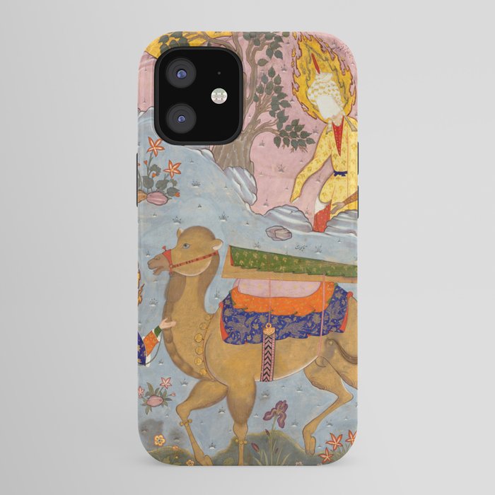 "Coffin of Imam 'Ali", Folio from a Falnama (The Book of Omens) of Ja'far al-Sadiq iPhone Case