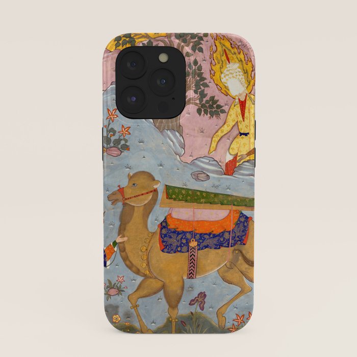"Coffin of Imam 'Ali", Folio from a Falnama (The Book of Omens) of Ja'far al-Sadiq iPhone Case