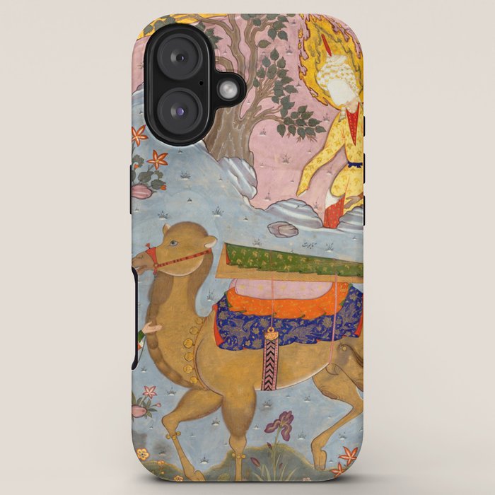 "Coffin of Imam 'Ali", Folio from a Falnama (The Book of Omens) of Ja'far al-Sadiq iPhone Case