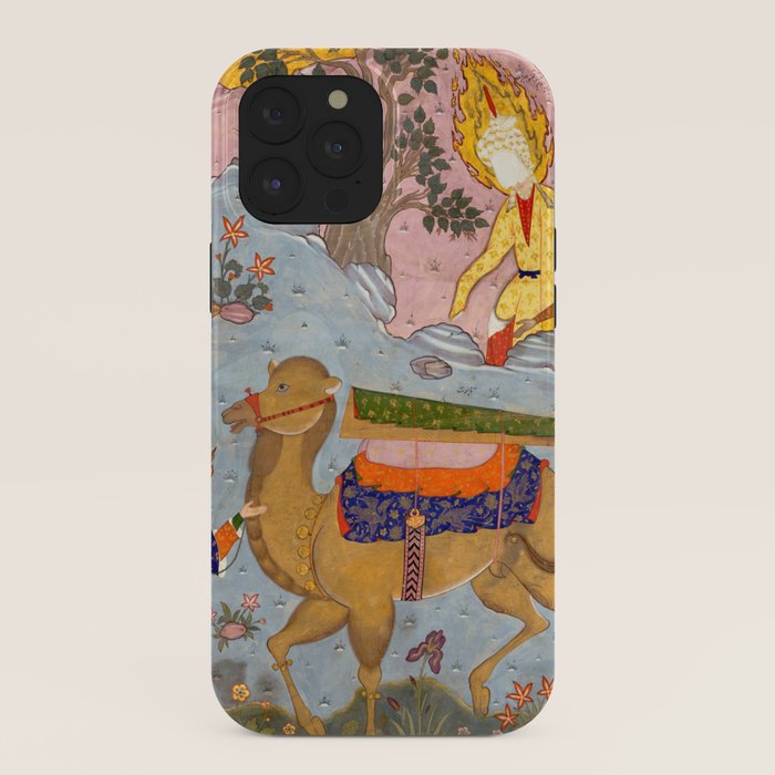 "Coffin of Imam 'Ali", Folio from a Falnama (The Book of Omens) of Ja'far al-Sadiq iPhone Case