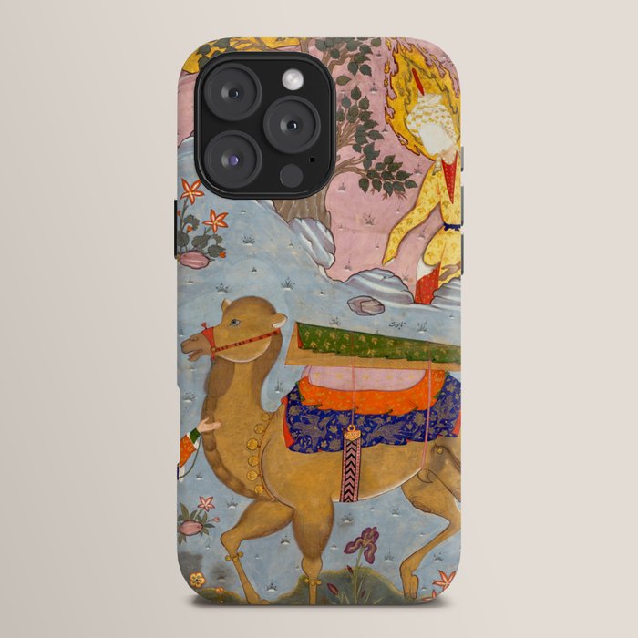 "Coffin of Imam 'Ali", Folio from a Falnama (The Book of Omens) of Ja'far al-Sadiq iPhone Case