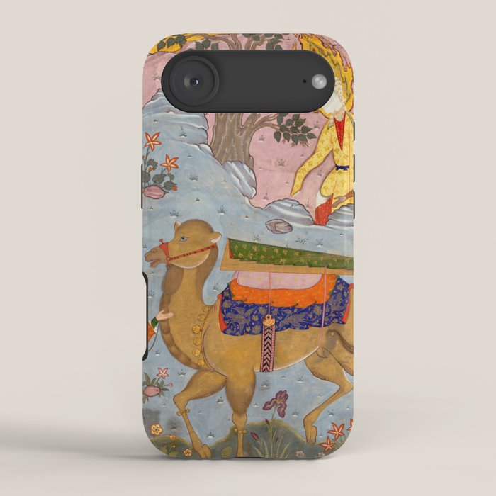 "Coffin of Imam 'Ali", Folio from a Falnama (The Book of Omens) of Ja'far al-Sadiq iPhone Case