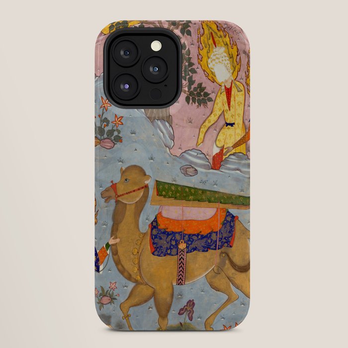 "Coffin of Imam 'Ali", Folio from a Falnama (The Book of Omens) of Ja'far al-Sadiq iPhone Case