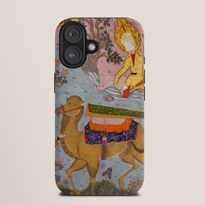 "Coffin of Imam 'Ali", Folio from a Falnama (The Book of Omens) of Ja'far al-Sadiq iPhone Case