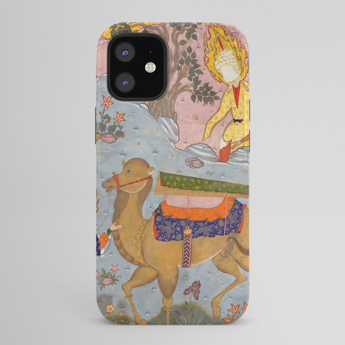 "Coffin of Imam 'Ali", Folio from a Falnama (The Book of Omens) of Ja'far al-Sadiq iPhone Case