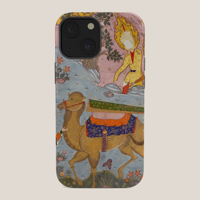 "Coffin of Imam 'Ali", Folio from a Falnama (The Book of Omens) of Ja'far al-Sadiq iPhone Case