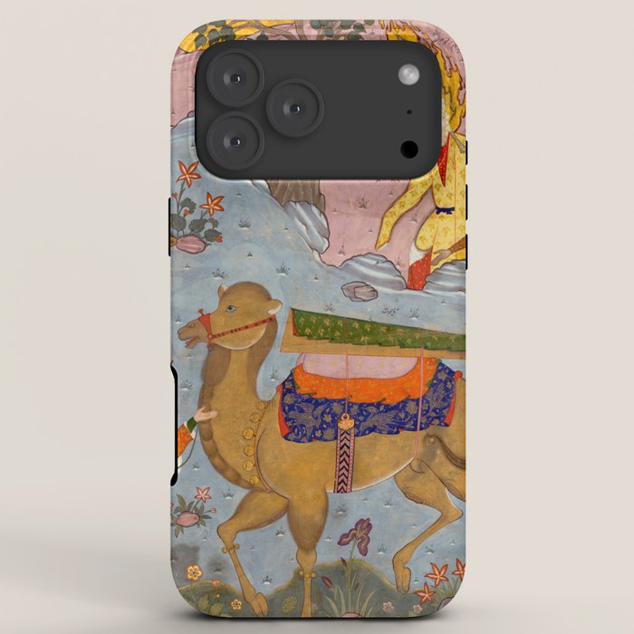 "Coffin of Imam 'Ali", Folio from a Falnama (The Book of Omens) of Ja'far al-Sadiq iPhone Case