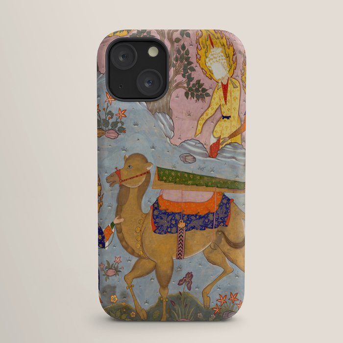 "Coffin of Imam 'Ali", Folio from a Falnama (The Book of Omens) of Ja'far al-Sadiq iPhone Case