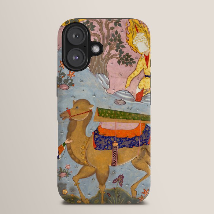 "Coffin of Imam 'Ali", Folio from a Falnama (The Book of Omens) of Ja'far al-Sadiq iPhone Case