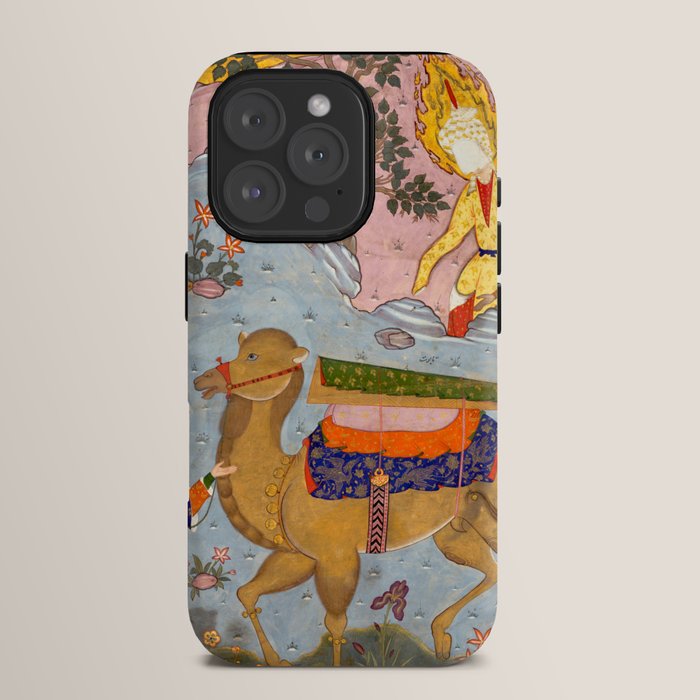 "Coffin of Imam 'Ali", Folio from a Falnama (The Book of Omens) of Ja'far al-Sadiq iPhone Case
