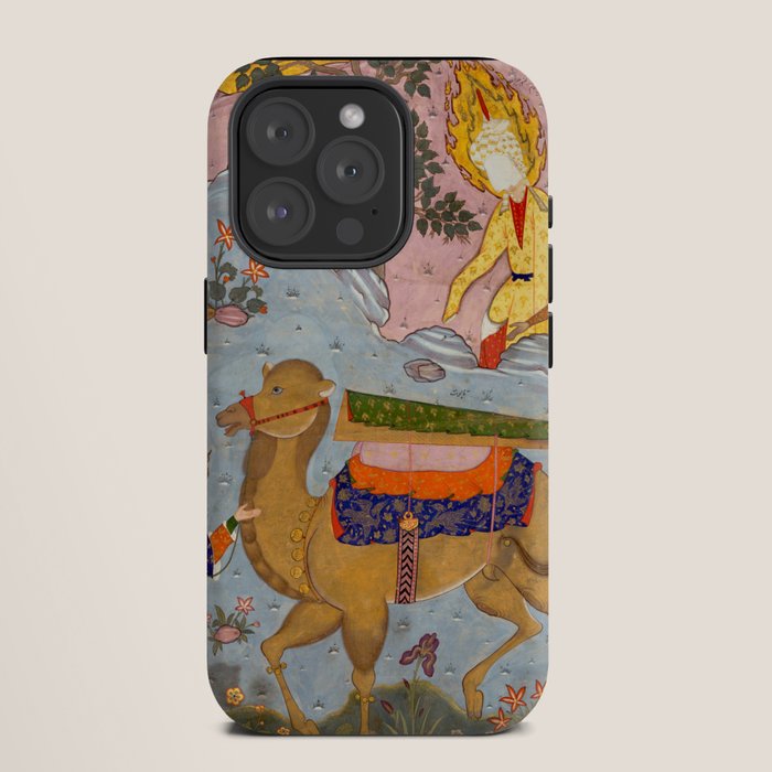 "Coffin of Imam 'Ali", Folio from a Falnama (The Book of Omens) of Ja'far al-Sadiq iPhone Case