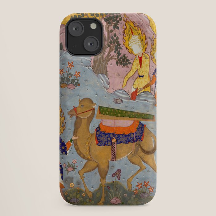 "Coffin of Imam 'Ali", Folio from a Falnama (The Book of Omens) of Ja'far al-Sadiq iPhone Case