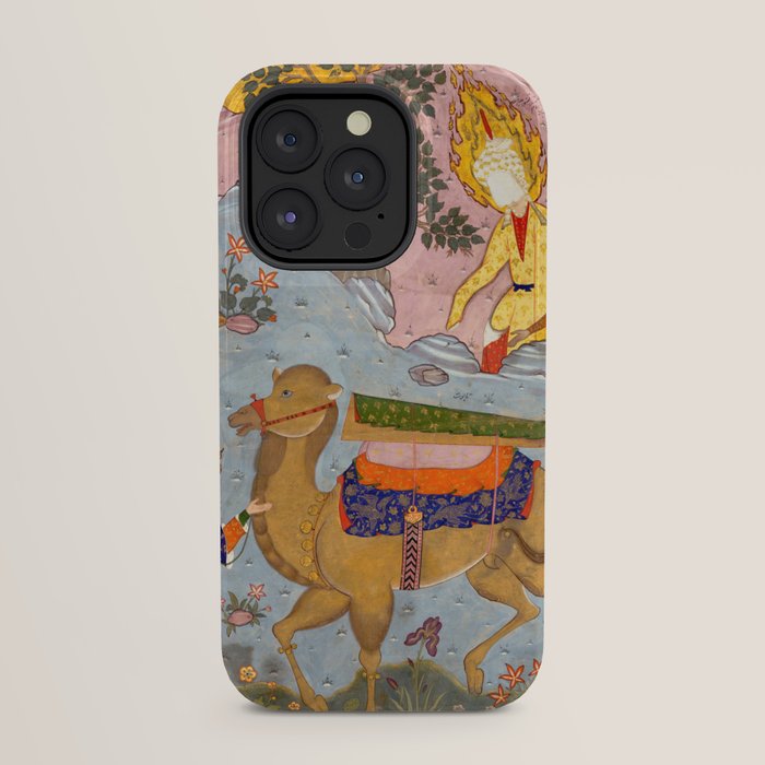 "Coffin of Imam 'Ali", Folio from a Falnama (The Book of Omens) of Ja'far al-Sadiq iPhone Case