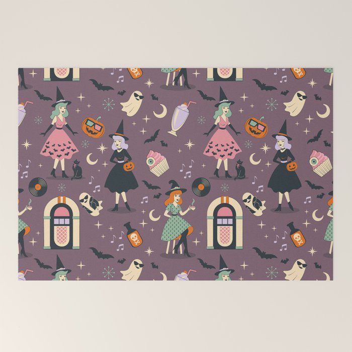 50s Witch Vibes Welcome Mat