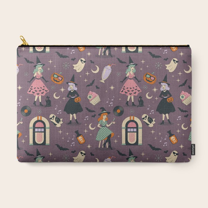 50s Witch Vibes Carry All Pouch
