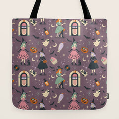 50s Witch Vibes Tote Bag