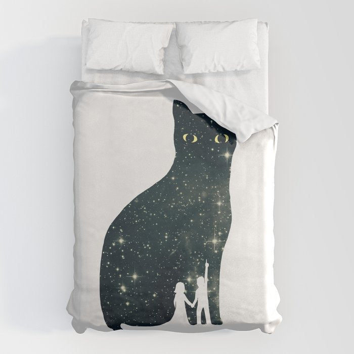 4 Moons Duvet Cover