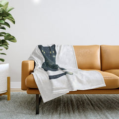 4 Moons Throw Blanket