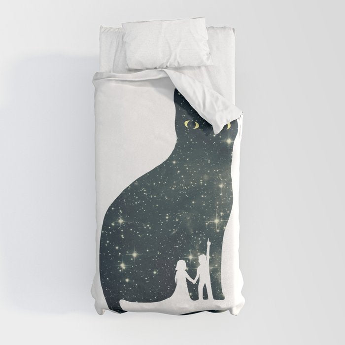 4 Moons Duvet Cover
