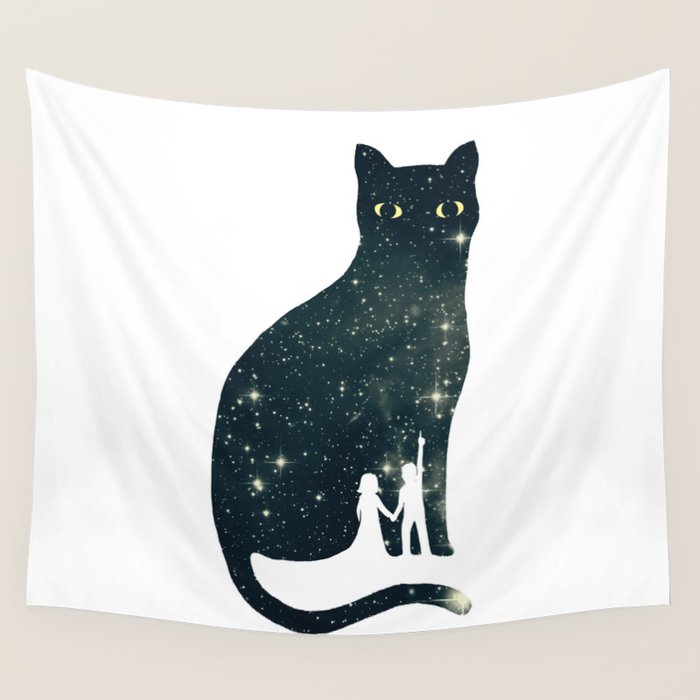 4 Moons Wall Tapestry