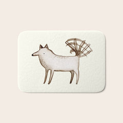"I'm So Happy" - Dog Bath Mat