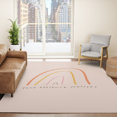 "Your Presence Matters" Rug