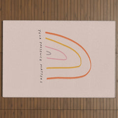 "Your Presence Matters" Outdoor Rug