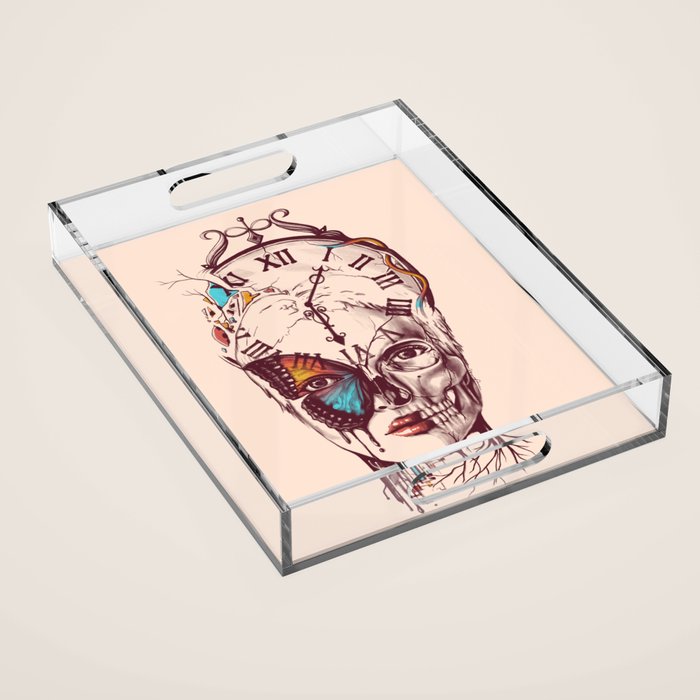 A Butterfly Effect Acrylic Tray