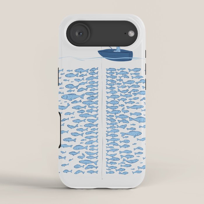 217 Finicky Fish (plenty of fish in the sea) iPhone Case