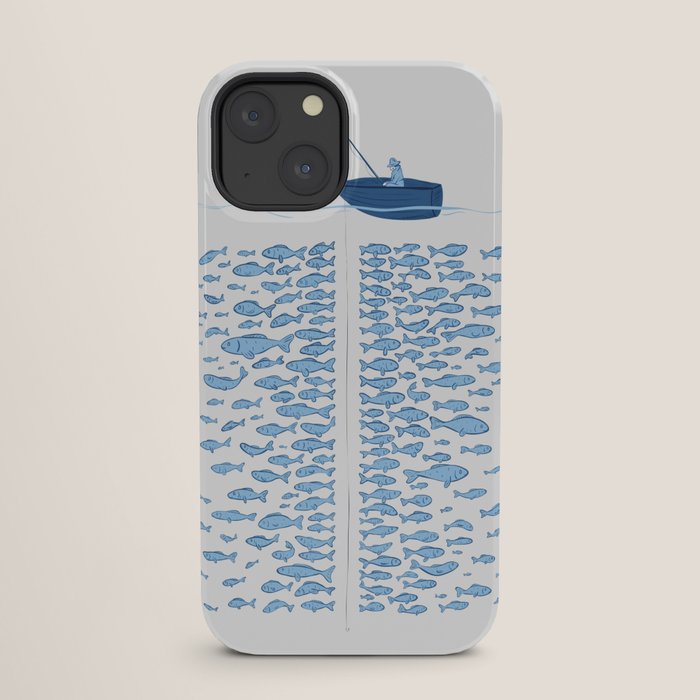 217 Finicky Fish (plenty of fish in the sea) iPhone Case