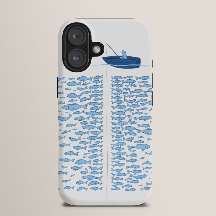 217 Finicky Fish (plenty of fish in the sea) iPhone Case