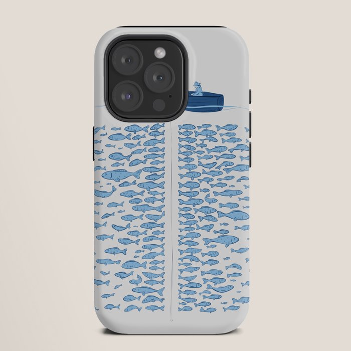 217 Finicky Fish (plenty of fish in the sea) iPhone Case
