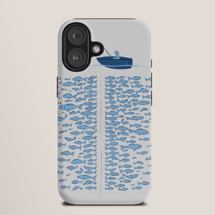217 Finicky Fish (plenty of fish in the sea) iPhone Case