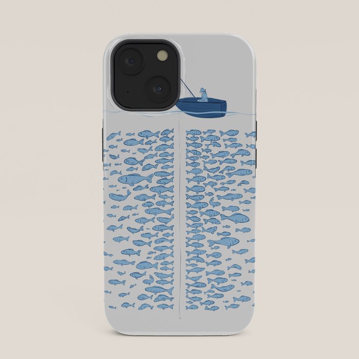 217 Finicky Fish (plenty of fish in the sea) iPhone Case