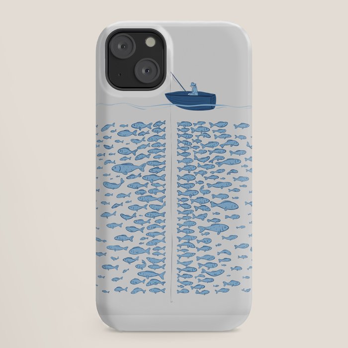217 Finicky Fish (plenty of fish in the sea) iPhone Case