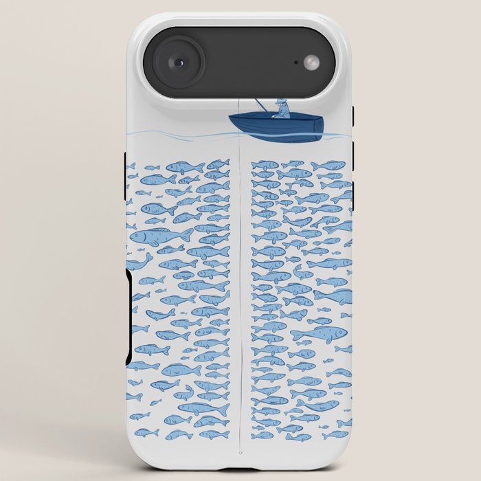 217 Finicky Fish (plenty of fish in the sea) iPhone Case