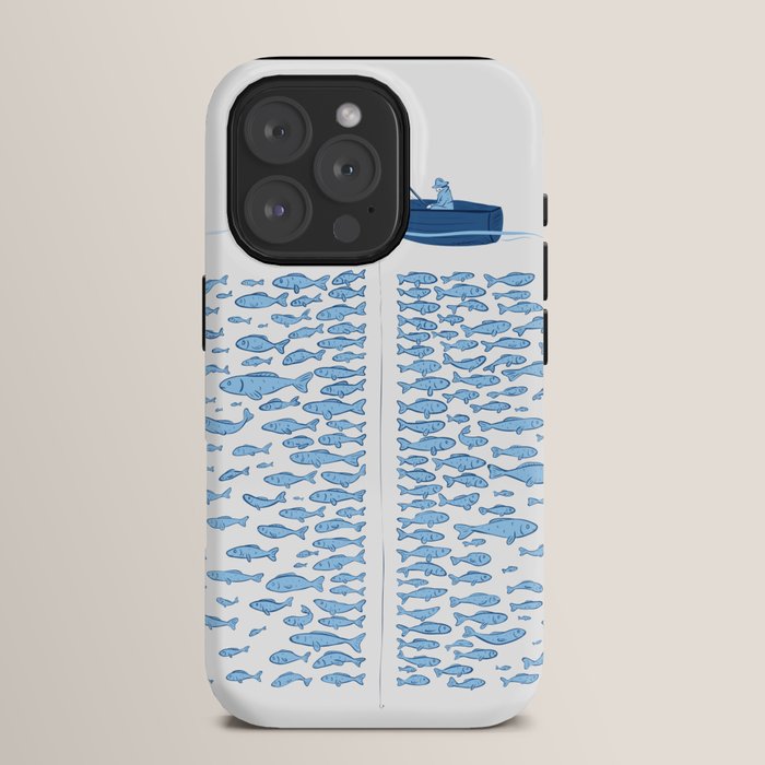 217 Finicky Fish (plenty of fish in the sea) iPhone Case