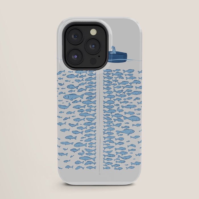 217 Finicky Fish (plenty of fish in the sea) iPhone Case