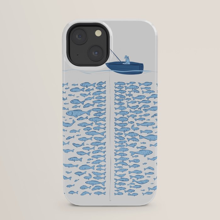217 Finicky Fish (plenty of fish in the sea) iPhone Case