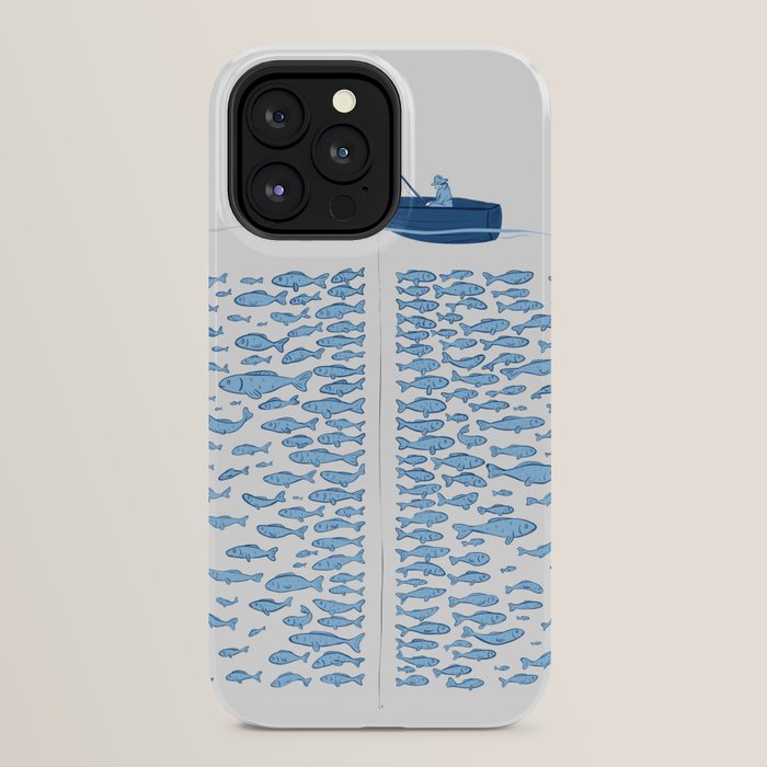 217 Finicky Fish (plenty of fish in the sea) iPhone Case