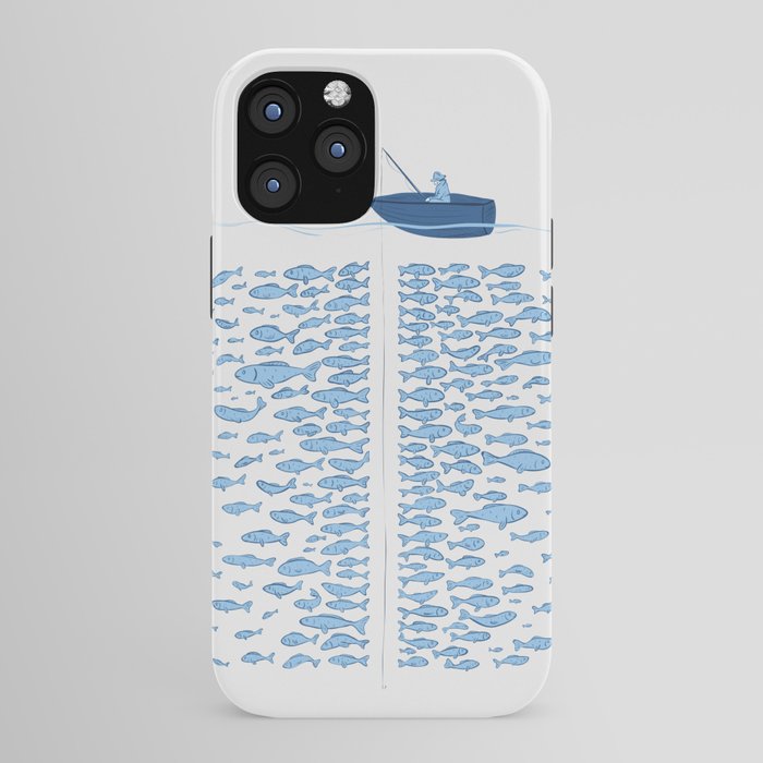 217 Finicky Fish (plenty of fish in the sea) iPhone Case